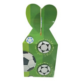 Cajas Para Sorpresas Balón Fútbol × 6 Cotillón Cumpleaños 