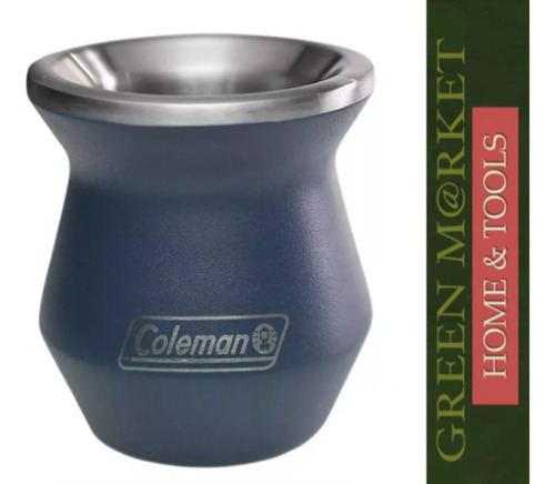 Mate Coleman Acero Inoxidable Color Azul 