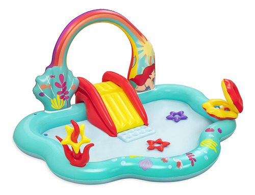 Disney Little Little Mermaid Inflable Kids Water Play Center
