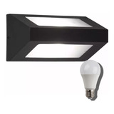 Aplique Luz Exterior Bidireccional / Lampara Led 9w O 10w