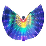 Capa De Mariposa Luminosa Led De Colores Danzantes
