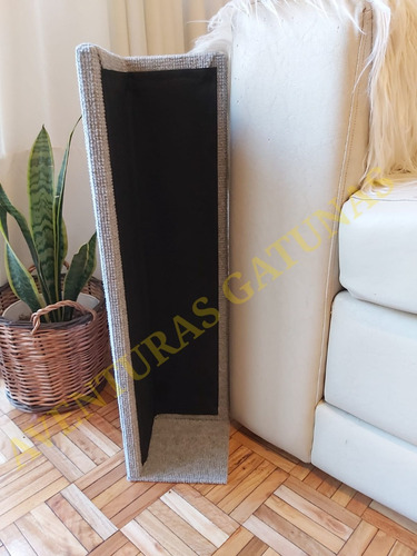 Rascador Esquinero - Para Gatos - Ideal Para Sillón Y Pared.