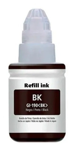 Tinta Recarga Compatible Canon Gi 190 G2100 G2110 G3100 G311