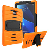 Funda De Grado Militar Para Galaxy Tab A 8.0 2015 T350 Naran