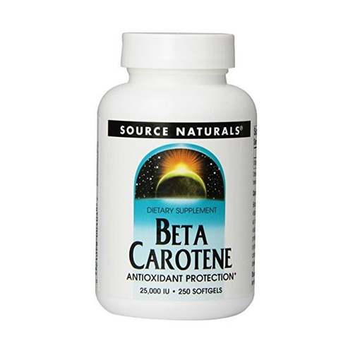 Source Naturals Beta Caroteno 25,000iu, Protección Antioxida