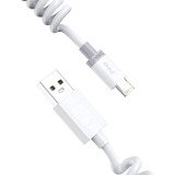 Cabo De Dados E Carregamento Espiral 3.1a iPhone Usb Turbo