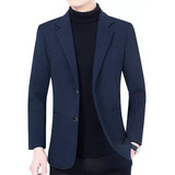 Chaqueta Blazer Para Hombre, Casual, A La Moda, Ajustada, Pa