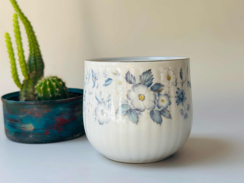 Azucarera Porcelana Tsuji Floral Vintage - Mikapao