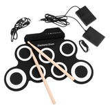 Batería Electrónica Musical Portable Drum Kit 7 Almohadillas