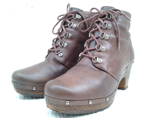 Botas De Cuero Hush Puppies Mujer  Talle 37