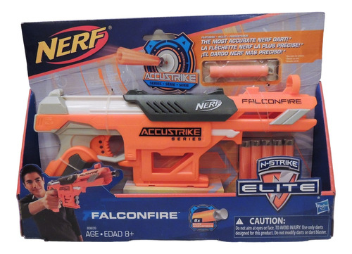 Hasbro Nerf N-strike Rifle Falconfire Con Carga Superior!!!