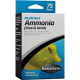 Kit Test Amonia Seachem 75 Pruebas Amoniaco Libre Total