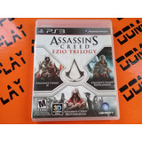 Assassins Creed Ezio Ps3 (disco Con Detalles) Físico Envíos