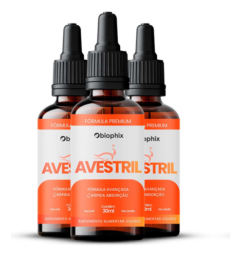 3x Avestril Original 30ml - Fórmula Avançada - Loja Oficial