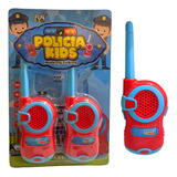 Walkie Talkie Infantil Policia Kids Rádio Brinquedo Criança
