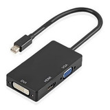 Cabo Mini Displayport X Vga/hdmi/dvi Mtv-607 - Tomate