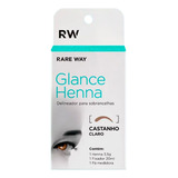 Kit Glance Henna Castanho Claro 3,5 G Rare Way