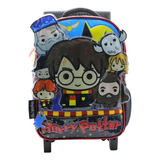 Mochila Harry Potter Escolar Cresko Con Carro