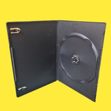 Caja De Dvd Slim Lote X 18 Porta Caratula Negro Estuche