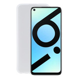 Funda De Teléfono Tpu Blanca Esmerilada Para Oppo Realme 6i