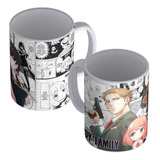 Taza Polimero Plastico Spy X Family Anime