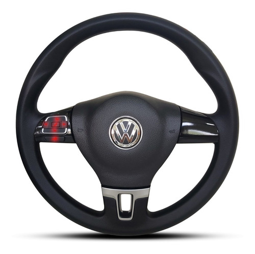 Volante Tsi Comando Som Vw Gol Saveiro G2 G3 G4 G5 G6 Golf