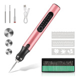 Electric Engraving Pen Kit With 35, Usb Rechargeable