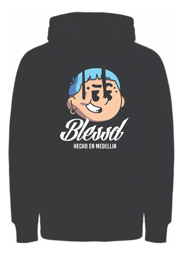 Hoodies Cantante Medellin Blessd Bendecido El Bendito