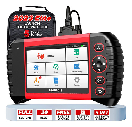 Scanner Launch Obd2 Touch Pro Elite Con 20 Reinicios