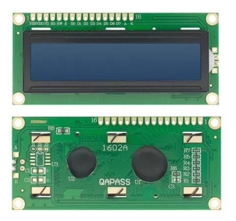 Placa Lcd 1602 Pantalla Azul Para Proyectos Diy