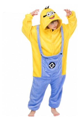 Pijama Mameluco Minion Kigurumi Disfraz Cosplay Minions Niño