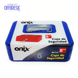  Caja Seguridad Portavalores Onix 8 21x15x7 Cofre Con Llave