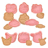 8 Cortador Galletas Cortadores Galletas Moldes Hello Kitty