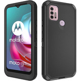 Funda Negra Para  Moto G30/g20/g10/10 Power 2021 