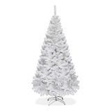 Árbol Navidad Blanco  5ft, Pino Artificial Con 350 Ramas Pvc