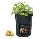 Bolsa Cultivo Plantas De Papa 7 Galones Color Negro