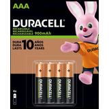 Duracell Pila Recargable Aaa Blister Con 4 Piezas