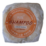 Pura Soap Shampoo Solido Sin Sulfatos Coco Hawai Vegano