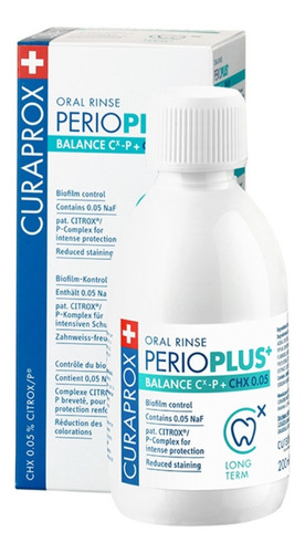 Enjuague Dental Curaprox Perioplus Balance Chx 0,05% 250ml