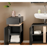 Tolva Mueble Organizador De Baño Moderno Auxiliar  Tb-030 Ch