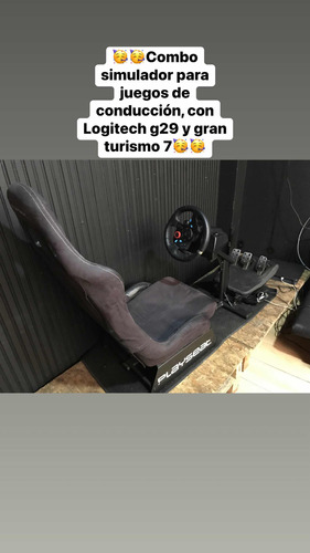 Simulador Completo Logitech G29 De Conducción