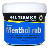 Pack X 2 Gel Térmico Con Árnica Menthol Rub 300gr