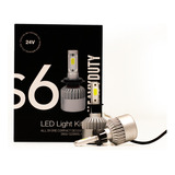 Kit Cree Led S6 24v Camion Heavy Duty H7 H1 H3 H11 44000lm 