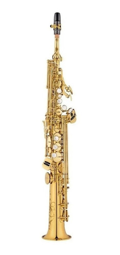 Saxo Soprano Jupiter En (bb) Dorado Incluye Estuche Mochila