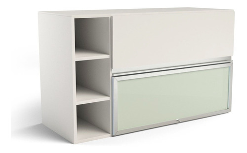 Alacena 100x60x30 -mueble-cocina -armado-blanca J