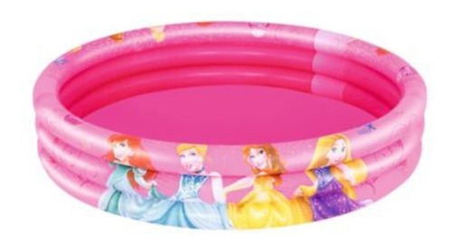 Piscina Inflable Niñas Motivo Princesas 3 Aros 122×25cm Ch