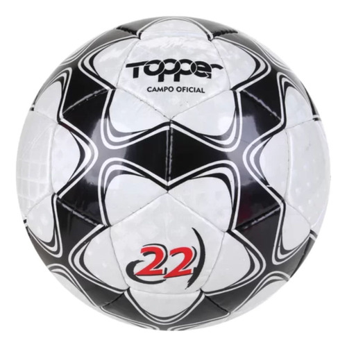 Bola Topper Futebol De Campo Oficial Costurada Slick 22