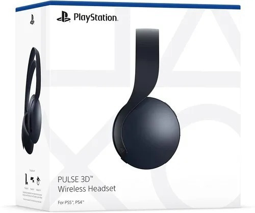 Headset Sem Fio Pulse3d Usb Ps4 Ps5 Black Playstation