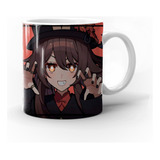 Taza Para Cafe Blanca Hu Tao Susto Genshin Impact