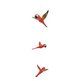 Móbile Pássaros De Madeira Enfeite Decoração- Escolha O Seu